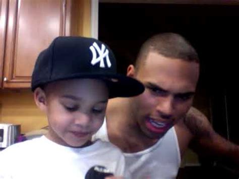 chris briwns son|lil drew chris brown son.